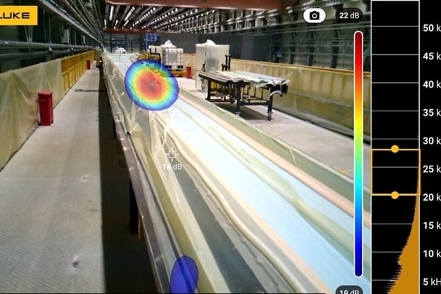 Fluke ii1020C 工(gong)業聲學(xué)成(cheng)像儀氣(qi)密性檢(jian)測(ce)